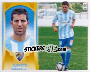 Sticker #37 - Juanito (Malaga) - Liga Spagnola  2009-2010 n. 667 - Colecciones ESTE