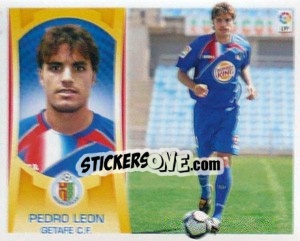 Sticker #38 - Pedro Leon (Getafe) - Liga Spagnola  2009-2010 n. 668 - Colecciones ESTE