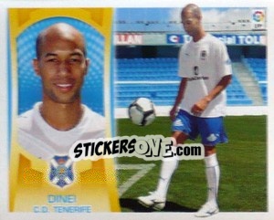 Sticker #41 - Dinei (Tenerife) - Liga Spagnola  2009-2010 - Colecciones ESTE