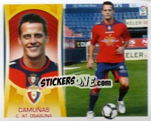 Sticker #44 - Camunas (Osasuna) - Liga Spagnola  2009-2010 n. 674 - Colecciones ESTE
