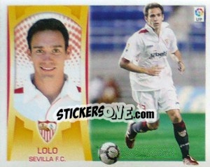 Sticker #49 - Lolo (Sevilla) - Liga Spagnola  2009-2010 - Colecciones ESTE