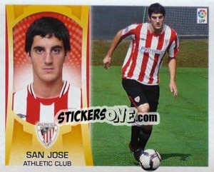 Sticker #51 - San Jose (Athletic) - Liga Spagnola  2009-2010 n. 681 - Colecciones ESTE