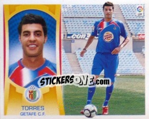 Sticker #57 - Miguel Torres (Getafe) - Liga Spagnola  2009-2010 - Colecciones ESTE