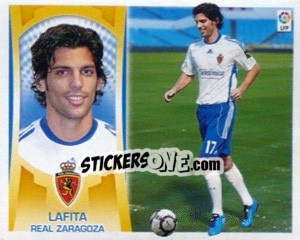 Sticker #60B - Lafita (Zaragoza) - Liga Spagnola  2009-2010 - Colecciones ESTE