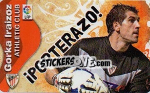 Sticker Gorka Iraizoz - Liga Spagnola  2009-2010 n. 705 - Colecciones ESTE