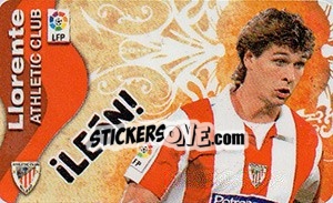 Sticker Fernando Llorente - Liga Spagnola  2009-2010 n. 706 - Colecciones ESTE