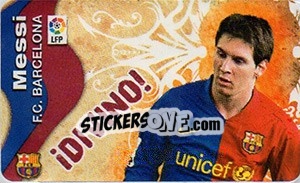 Sticker Messi - Liga Spagnola  2009-2010 n. 712 - Colecciones ESTE