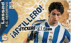 Cromo Lassad - Liga Spagnola  2009-2010 - Colecciones ESTE