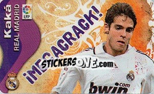 Cromo Kaká - Liga Spagnola  2009-2010 - Colecciones ESTE