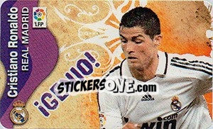 Cromo Cristiano Ronaldo - Liga Spagnola  2009-2010 - Colecciones ESTE