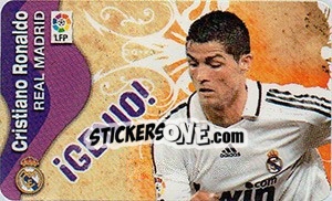 Sticker Cristiano Ronaldo - Liga Spagnola  2009-2010 n. 724 - Colecciones ESTE