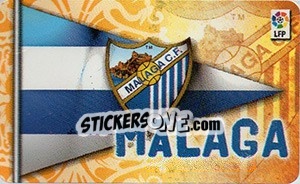 Sticker MÁLAGA - Liga Spagnola  2009-2010 n. 725 - Colecciones ESTE