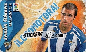 Sticker Jesús Gamez - Liga Spagnola  2009-2010 n. 726 - Colecciones ESTE