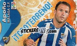 Cromo Apoño - Liga Spagnola  2009-2010 - Colecciones ESTE