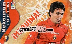 Cromo Nekounam - Liga Spagnola  2009-2010 - Colecciones ESTE