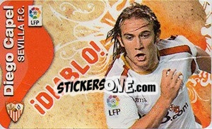 Sticker Diego Capel - Liga Spagnola  2009-2010 - Colecciones ESTE