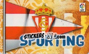 Sticker REAL SPORTING - Liga Spagnola  2009-2010 n. 740 - Colecciones ESTE