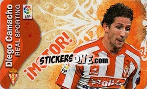 Sticker Diego Camacho - Liga Spagnola  2009-2010 - Colecciones ESTE