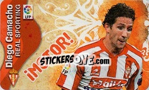 Sticker Diego Camacho - Liga Spagnola  2009-2010 n. 741 - Colecciones ESTE