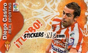 Sticker Diego Castro - Liga Spagnola  2009-2010 - Colecciones ESTE