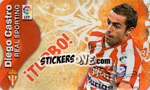 Cromo Diego Castro - Liga Spagnola  2009-2010 - Colecciones ESTE