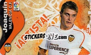 Sticker Joaquin - Liga Spagnola  2009-2010 - Colecciones ESTE