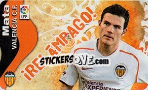 Cromo Juan Mata - Liga Spagnola  2009-2010 - Colecciones ESTE