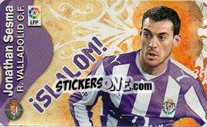 Cromo Jonathan Sesma - Liga Spagnola  2009-2010 - Colecciones ESTE