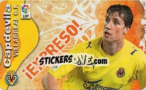 Cromo Capdevila - Liga Spagnola  2009-2010 - Colecciones ESTE