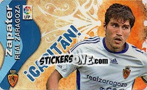 Sticker Zapater - Liga Spagnola  2009-2010 - Colecciones ESTE