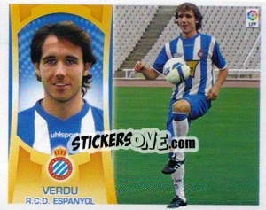 Sticker Verdu (#12) - Liga Spagnola  2009-2010 n. 168 - Colecciones ESTE