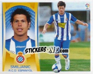 Sticker Smiljanic  (#13A) - Liga Spagnola  2009-2010 - Colecciones ESTE