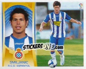 Sticker Smiljanic  (#13A) - Liga Spagnola  2009-2010 n. 169 - Colecciones ESTE