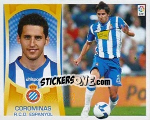 Sticker Corominas (#13B) - Liga Spagnola  2009-2010 n. 170 - Colecciones ESTE