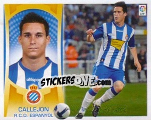 Sticker Callejon (#14B) - Liga Spagnola  2009-2010 - Colecciones ESTE