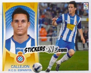 Sticker Callejon (#14B) - Liga Spagnola  2009-2010 n. 172 - Colecciones ESTE