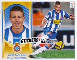 Sticker Luis Garcia (#15A) - Liga Spagnola  2009-2010 - Colecciones ESTE