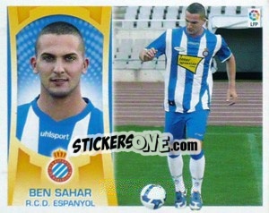 Sticker Ben Sahar (#15B) - Liga Spagnola  2009-2010 n. 174 - Colecciones ESTE