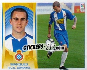 Sticker Marques (#11C) COLOCAS - Liga Spagnola  2009-2010 - Colecciones ESTE