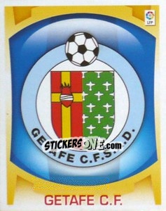 Cromo Escudo - Getafe C.F. - Liga Spagnola  2009-2010 - Colecciones ESTE