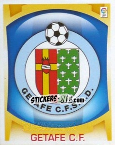 Sticker Escudo - Getafe C.F. - Liga Spagnola  2009-2010 n. 181 - Colecciones ESTE