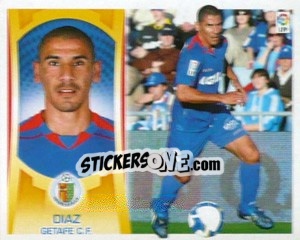 Cromo Diaz (#6) - Liga Spagnola  2009-2010 - Colecciones ESTE