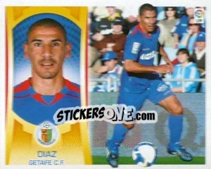 Sticker Diaz (#6) - Liga Spagnola  2009-2010 n. 189 - Colecciones ESTE