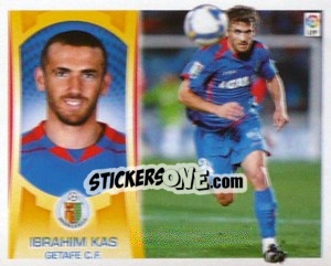 Cromo Ibrahim Kas (#7A) - Liga Spagnola  2009-2010 - Colecciones ESTE