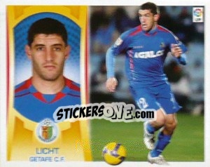 Sticker Licht (#8A) - Liga Spagnola  2009-2010 n. 192 - Colecciones ESTE