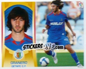 Figurina Granero (#9) - Liga Spagnola  2009-2010 - Colecciones ESTE