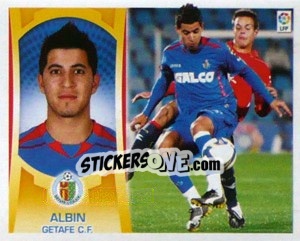 Sticker Albin (#13) - Liga Spagnola  2009-2010 n. 198 - Colecciones ESTE