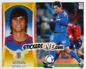 Cromo Adrian (#14A) - Liga Spagnola  2009-2010 - Colecciones ESTE