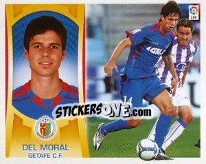Figurina Del Moral  (#14B) - Liga Spagnola  2009-2010 - Colecciones ESTE