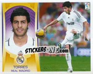 Sticker Miguel Torres (#6A) - Liga Spagnola  2009-2010 n. 218 - Colecciones ESTE